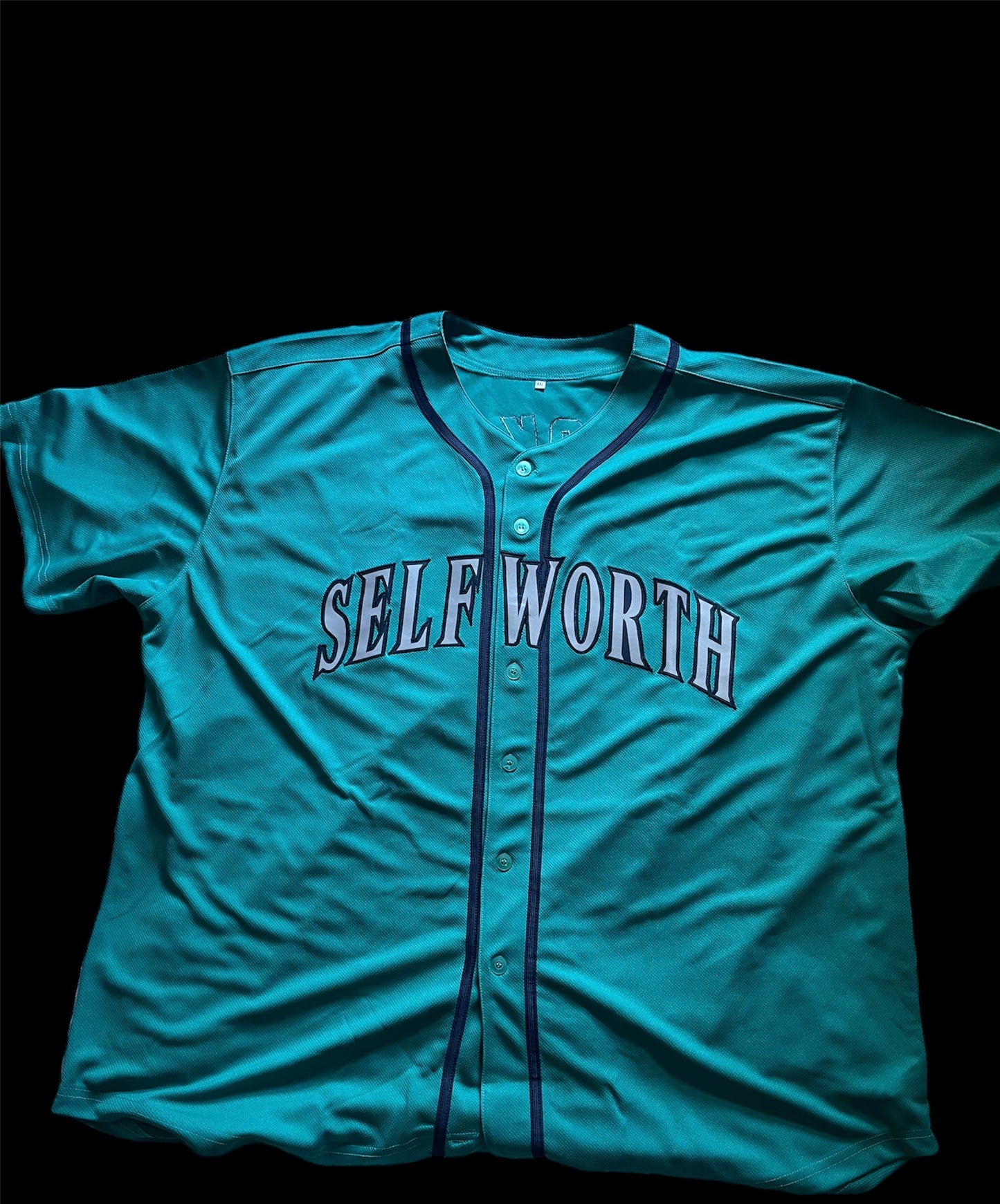 SELF WORTH TEAL/GREY JERSEY