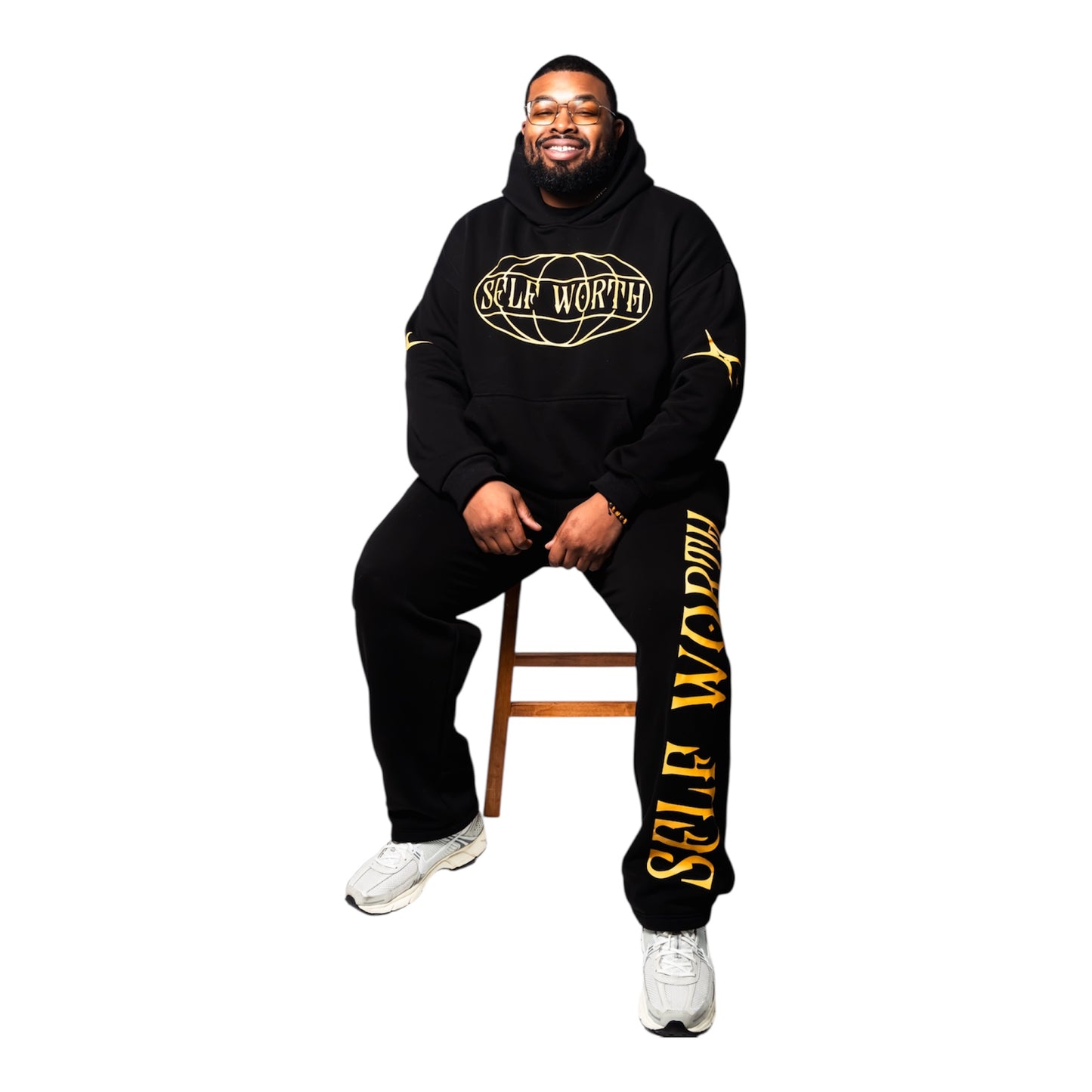Self Worth Sweatsuits (Black) (Pre Order)