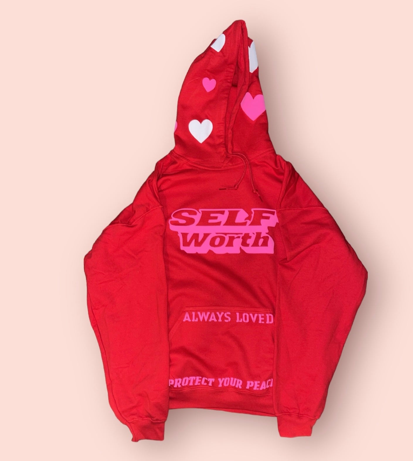 Red/Pink Hoodie ❣️