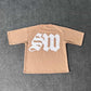 SELF WORTH TEE CAMEL