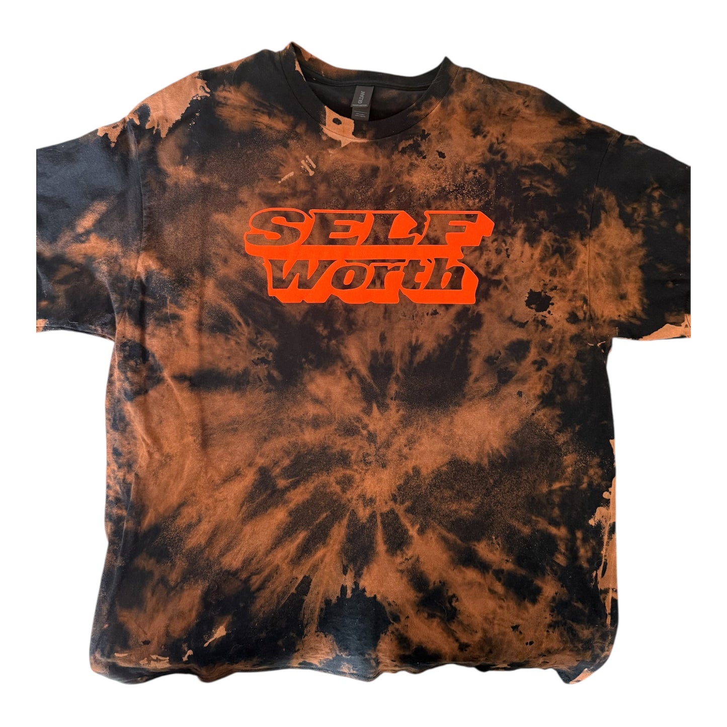 Black Dye Tee (Orange)