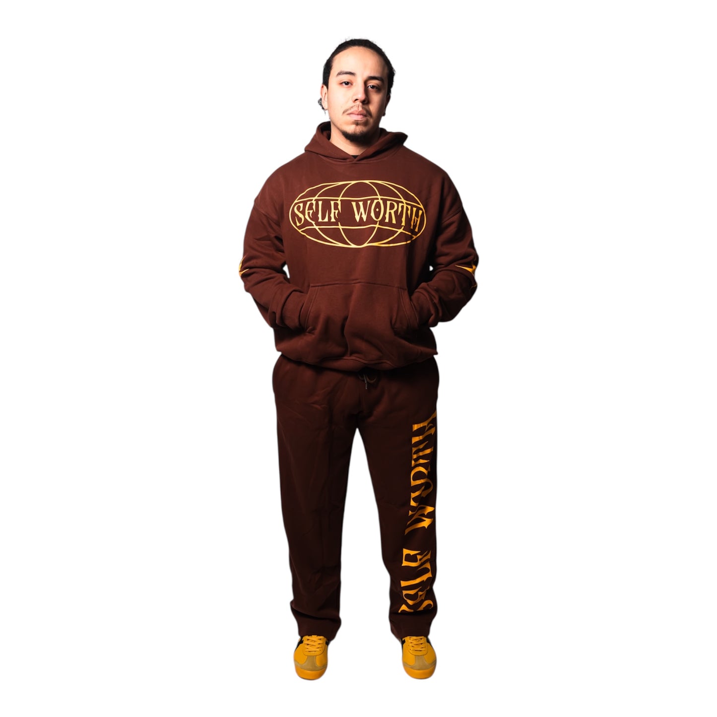 Self Worth Sweatsuits (Brown) (Pre-Order)